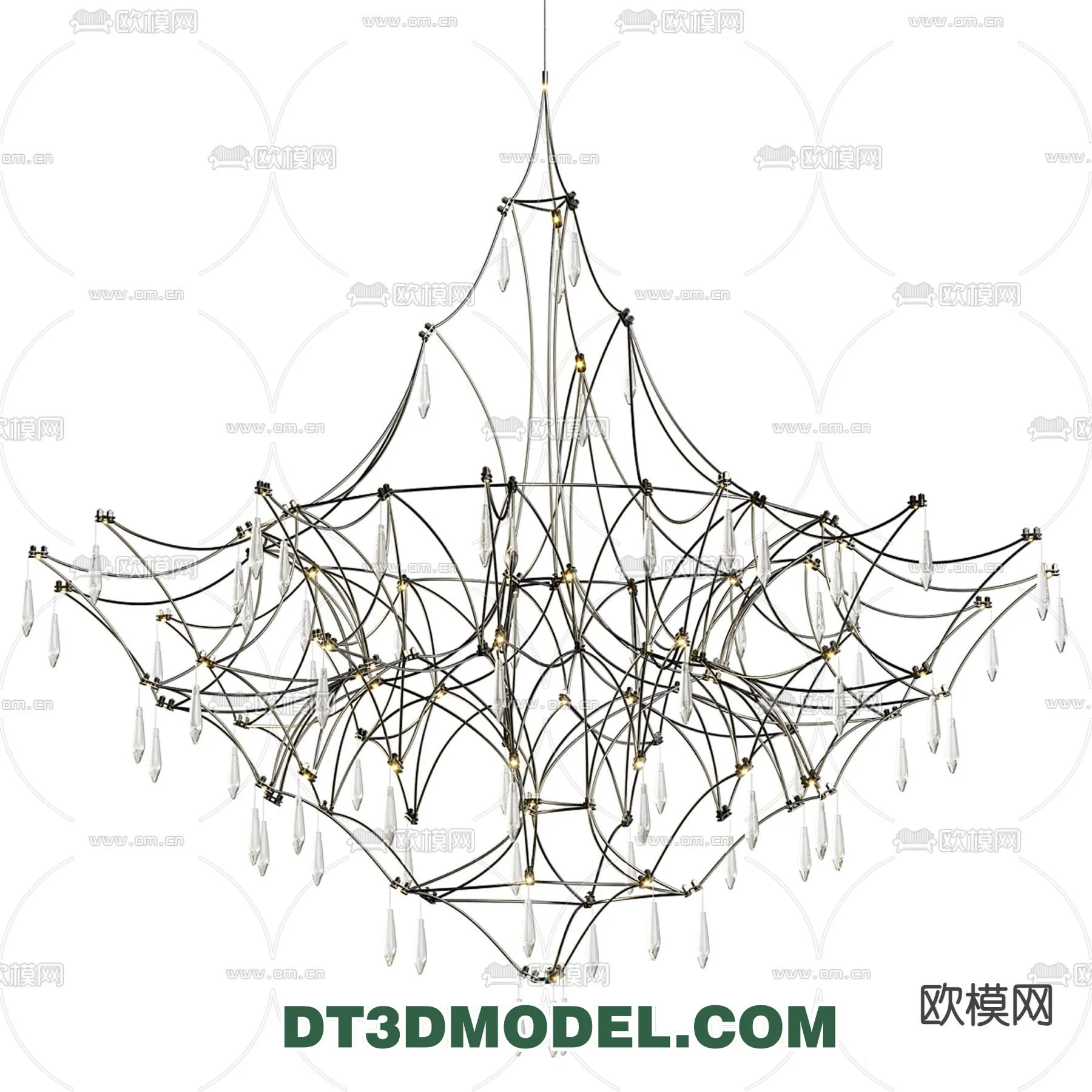 Pendant Light – Interior Decor 3D Model – 061