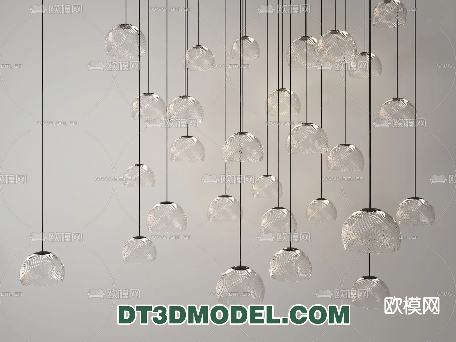 Pendant Light – Interior Decor 3D Model – 062