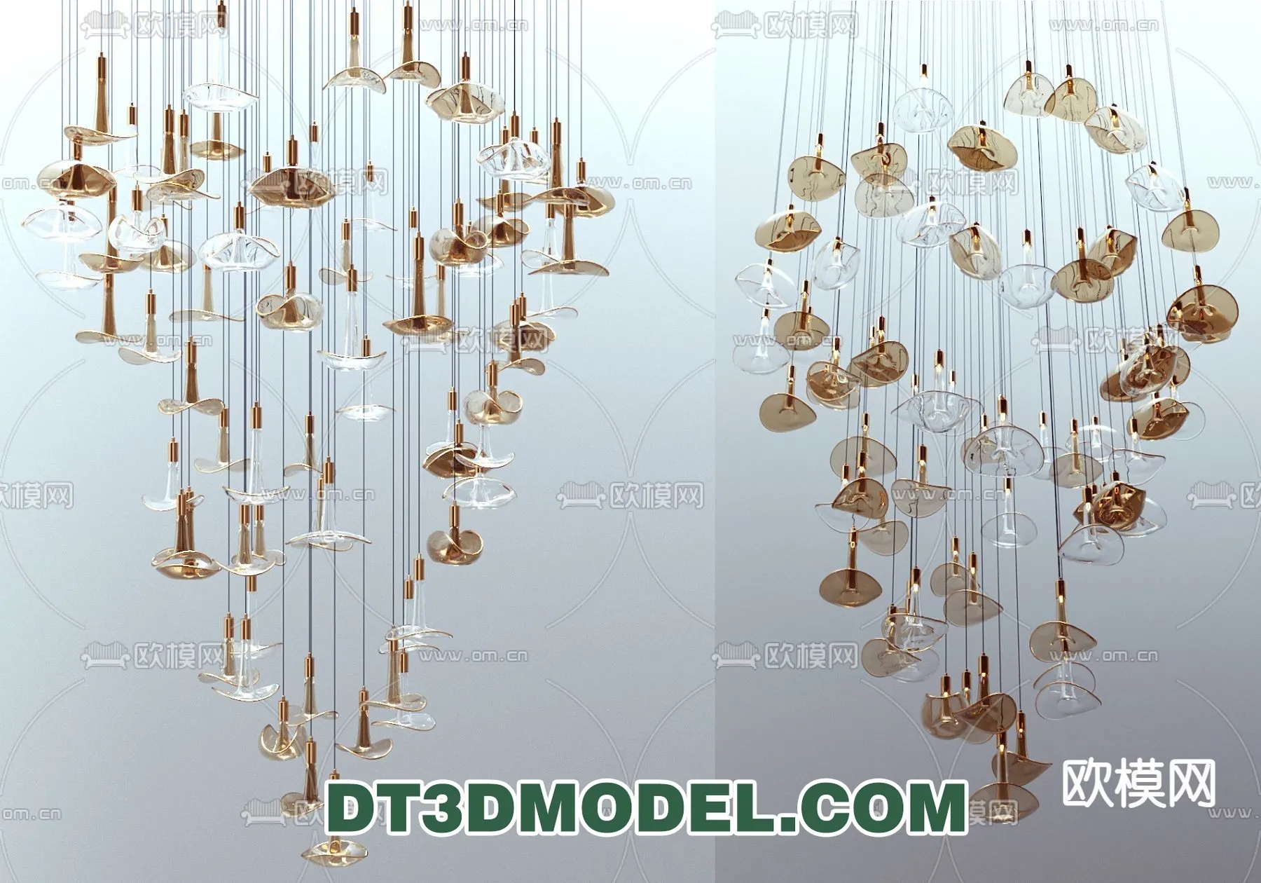 Pendant Light – Interior Decor 3D Model – 066