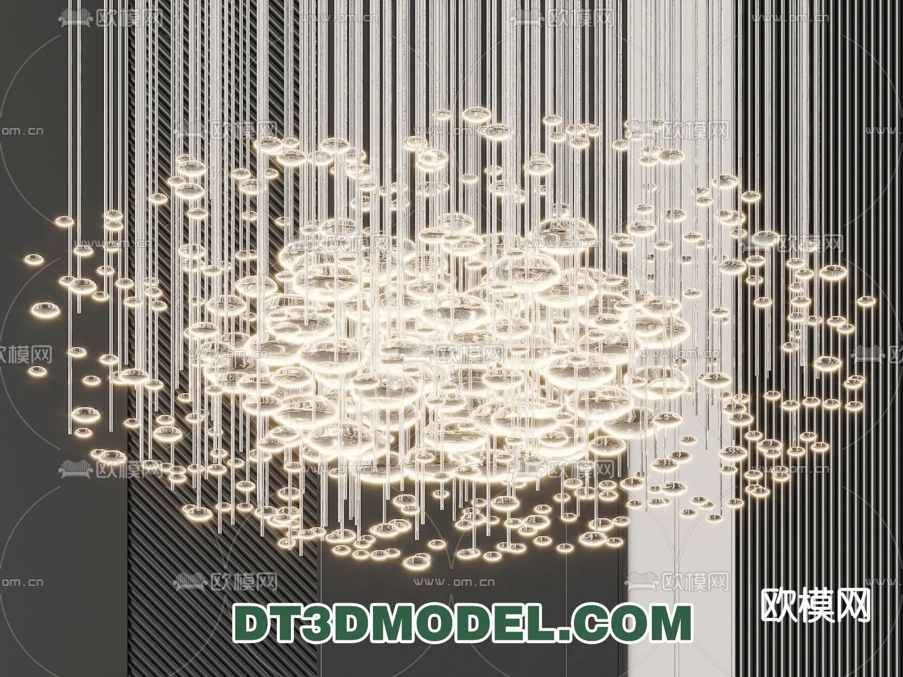 Pendant Light – Interior Decor 3D Model – 068