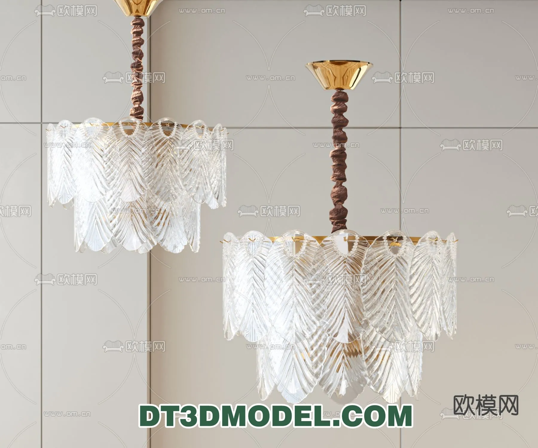 Pendant Light – Interior Decor 3D Model – 072