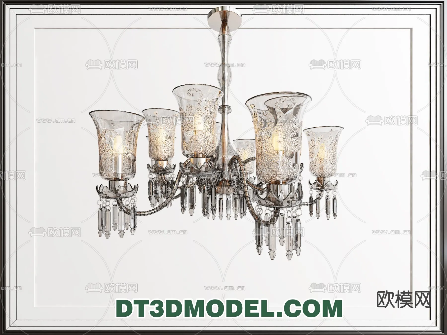 Pendant Light – Interior Decor 3D Model – 077