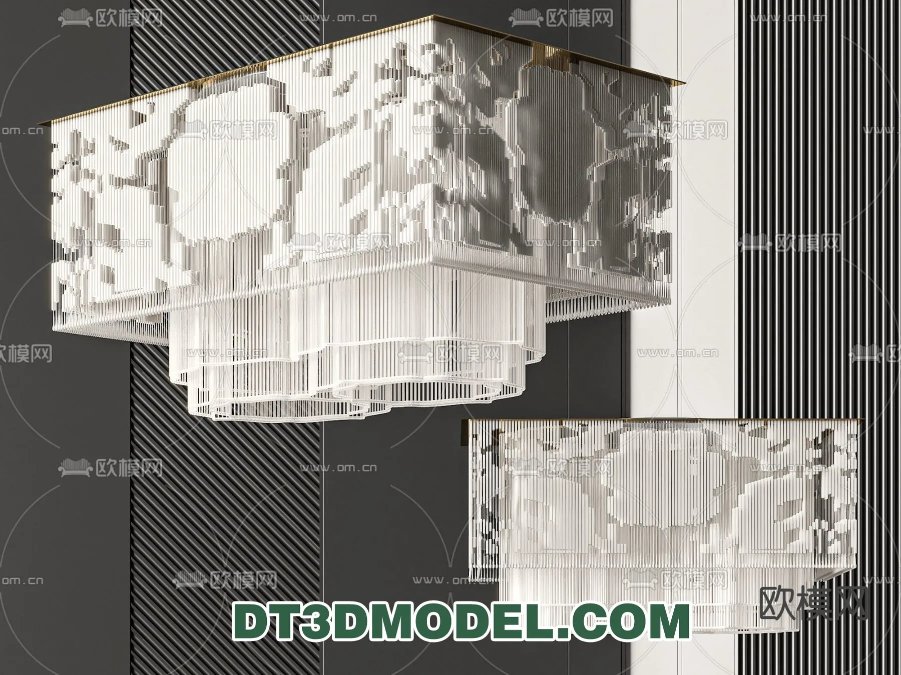 Pendant Light – Interior Decor 3D Model – 078