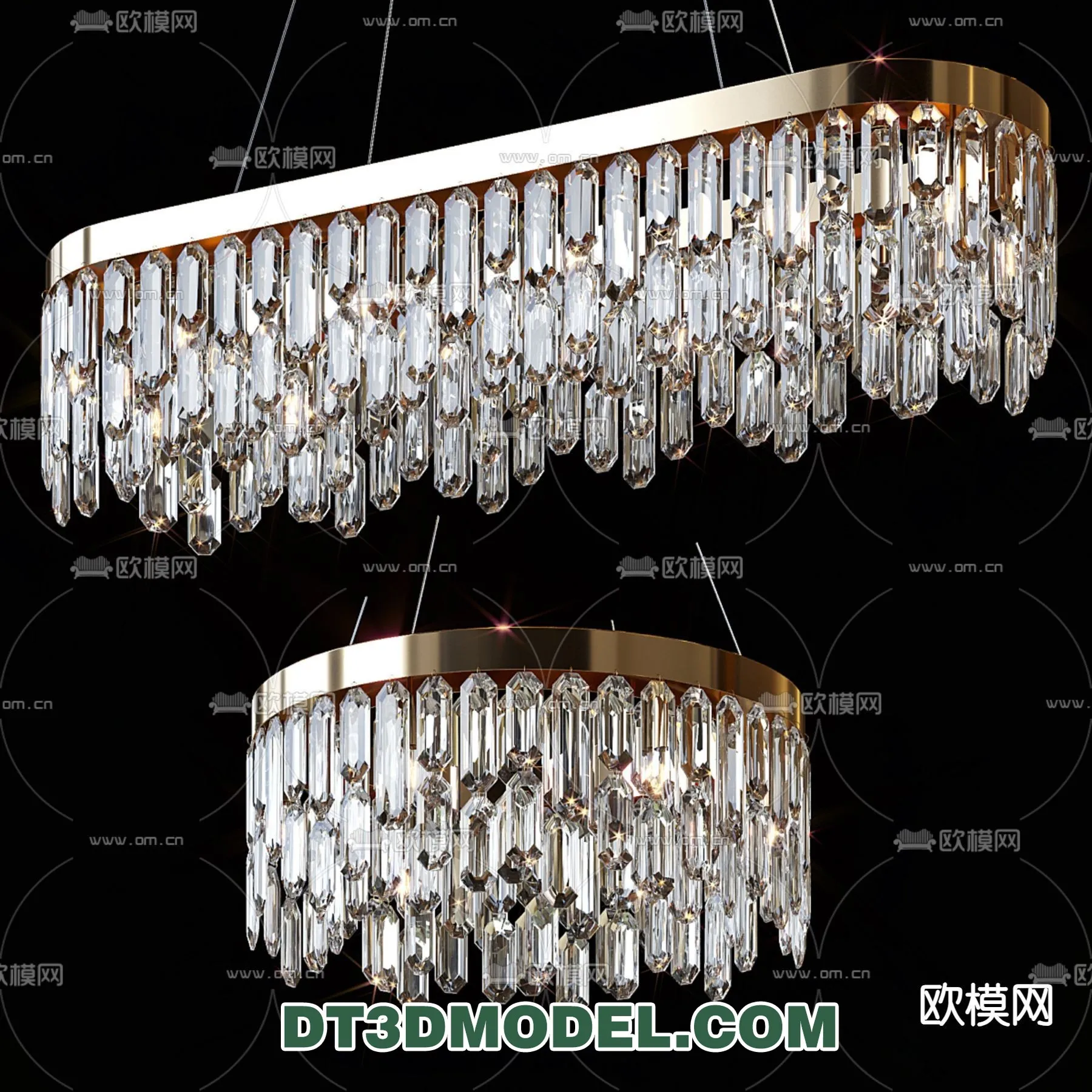 Pendant Light – Interior Decor 3D Model – 080