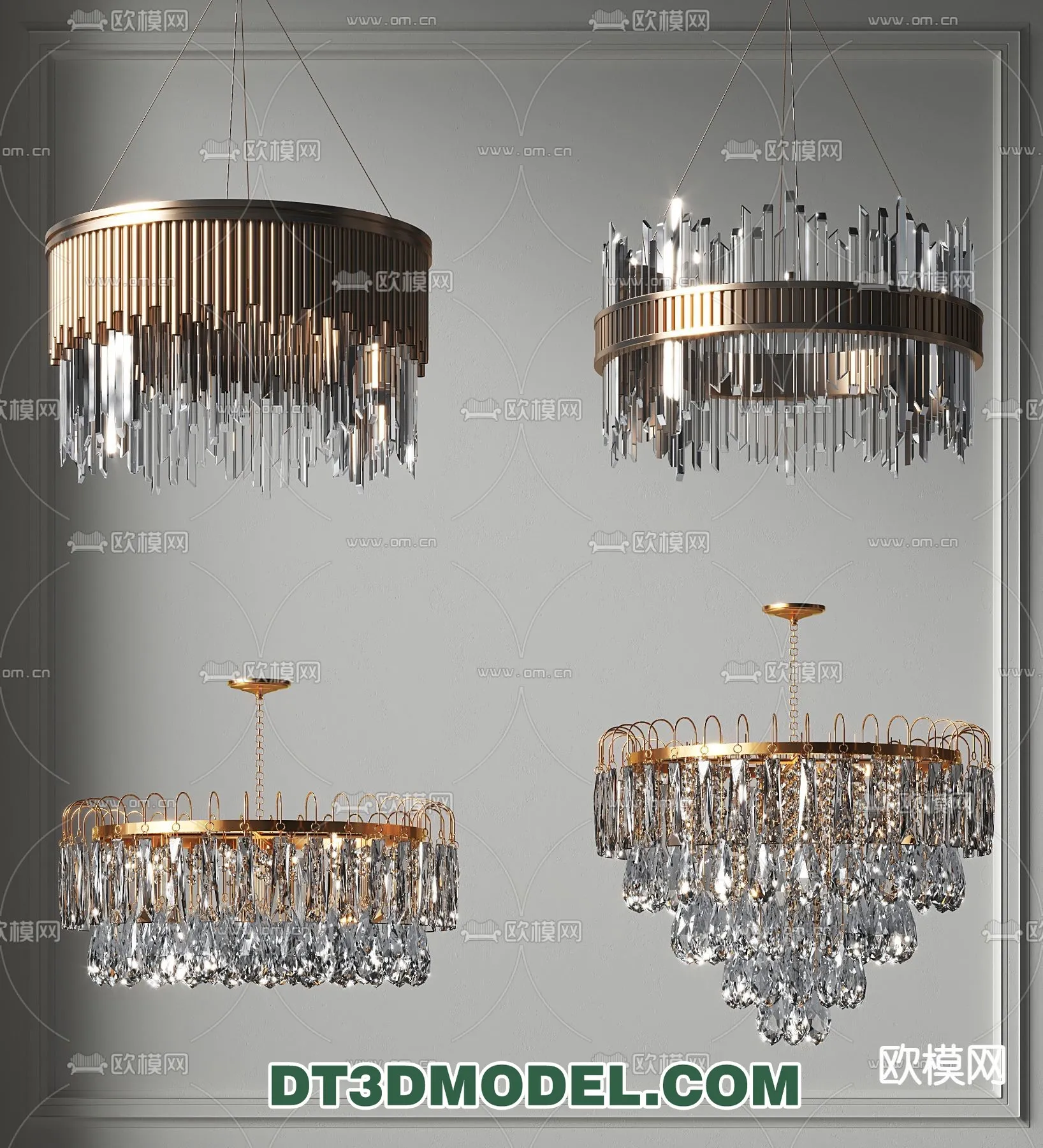 Pendant Light – Interior Decor 3D Model – 086