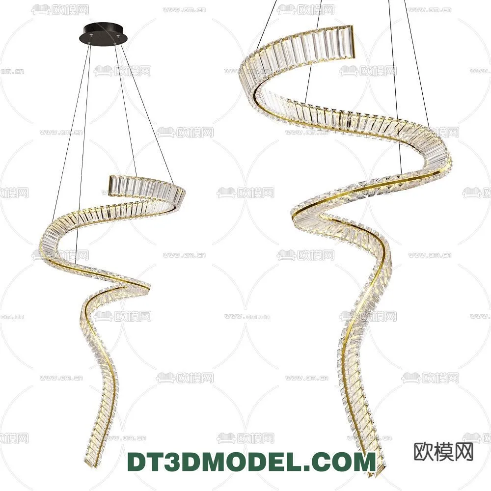 Pendant Light – Interior Decor 3D Model – 117