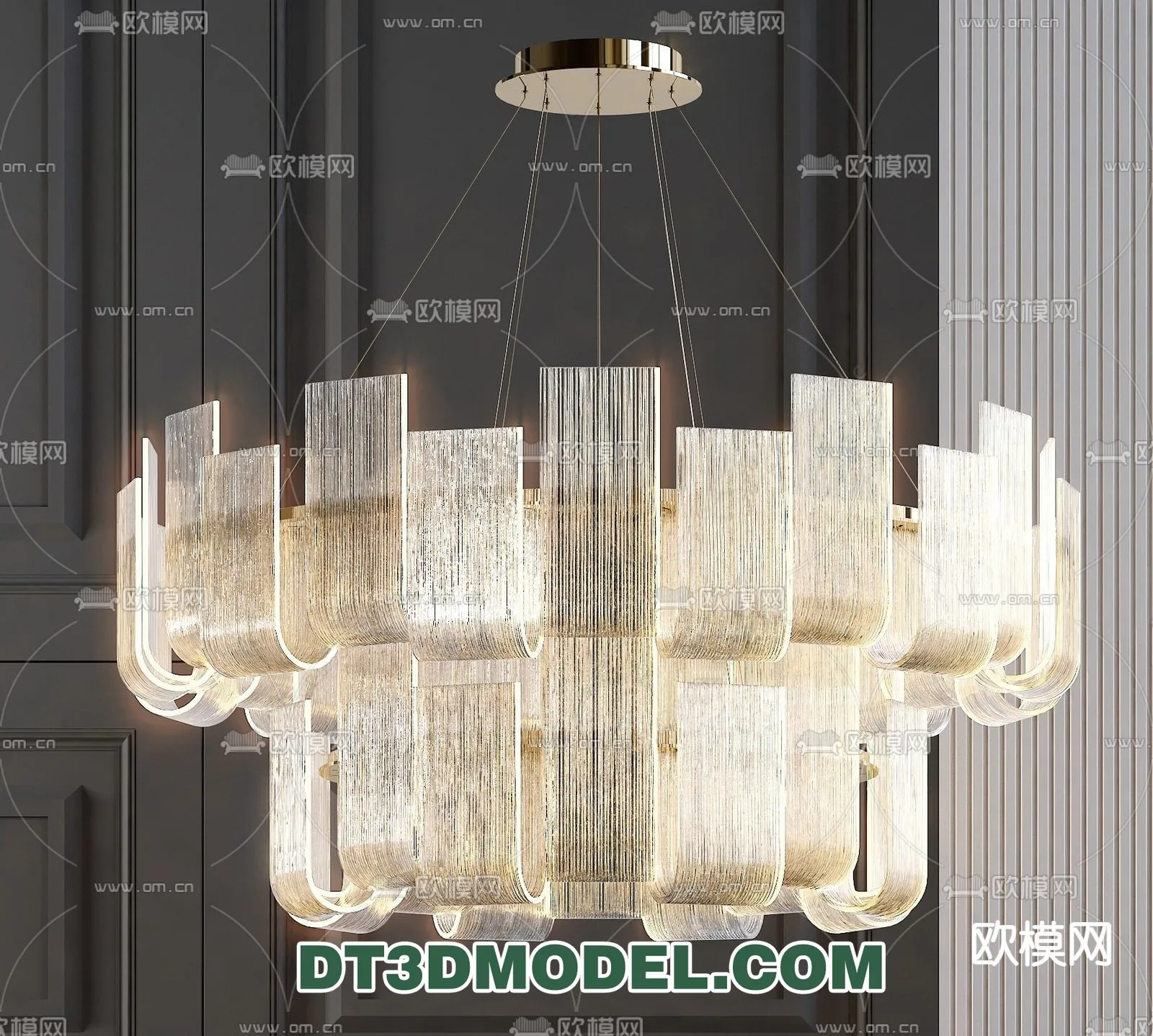 Pendant Light – Interior Decor 3D Model – 125