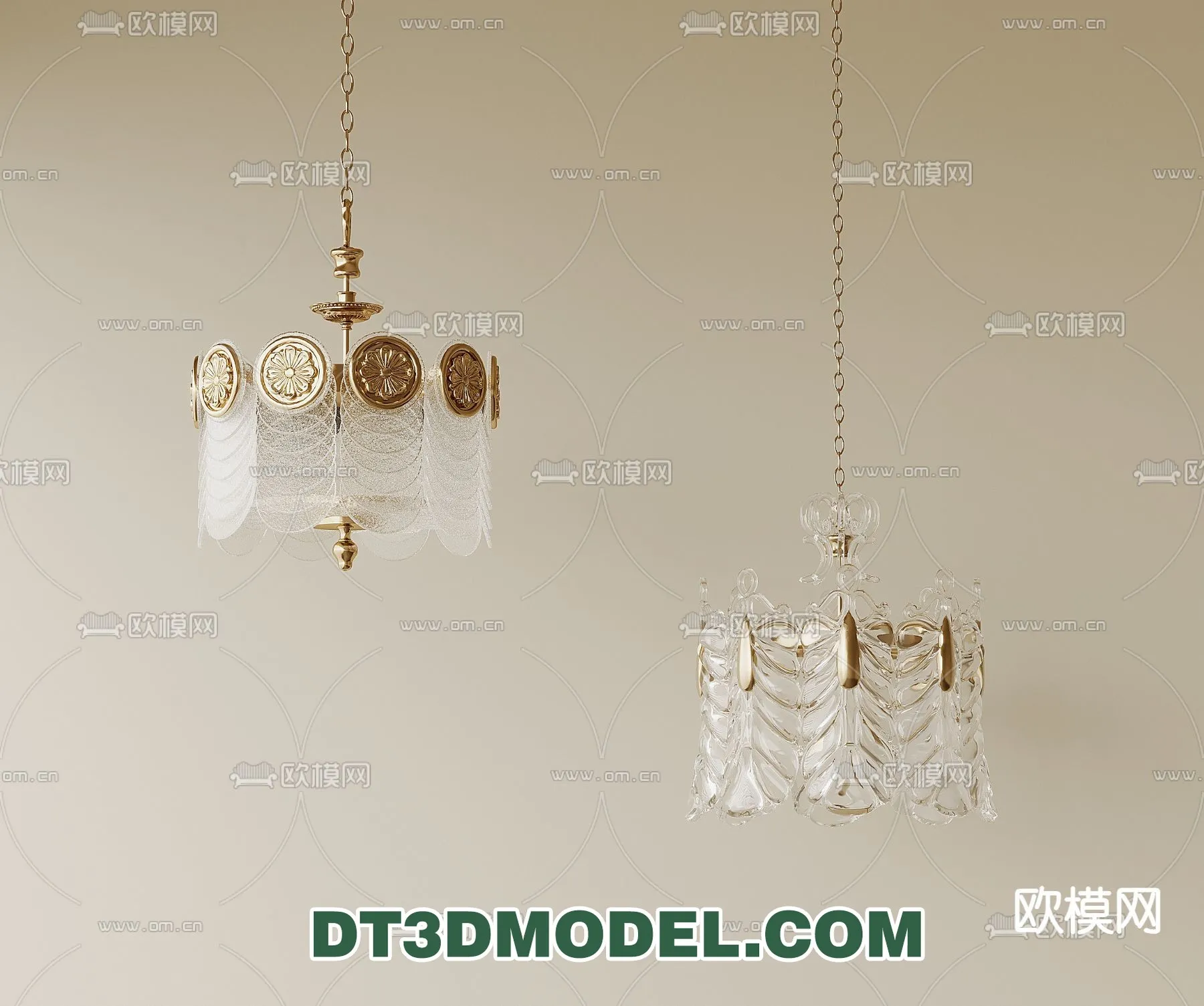 Pendant Light – Interior Decor 3D Model – 127