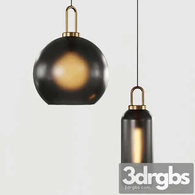 Pendant light lampatron gauss smoke  2