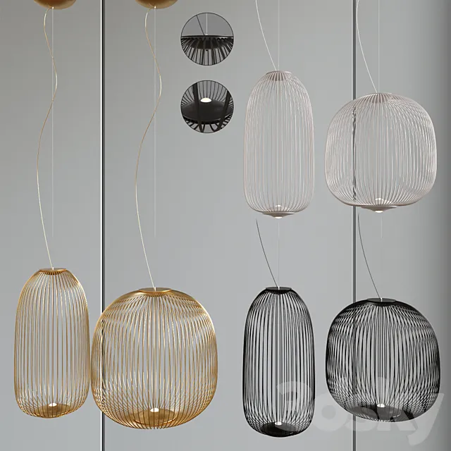 Pendant lights 028 3ds Max