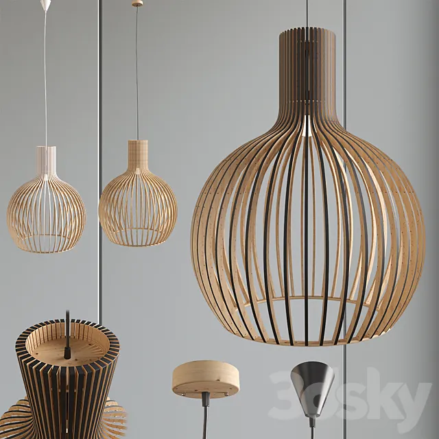 Pendant lights 030 3DS Max Model