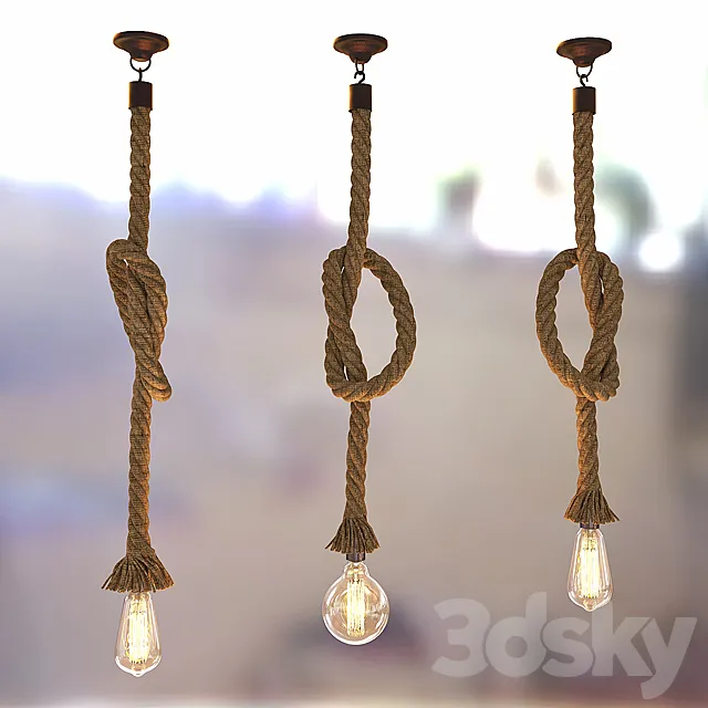 pendant lights 3DS Max Model