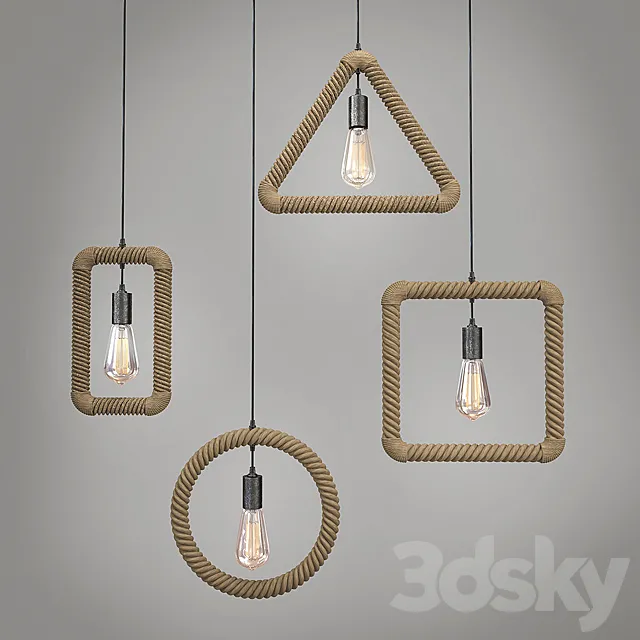 pendant lights 3DS Max Model