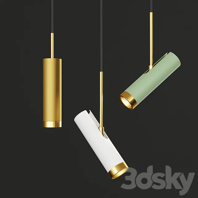Pendant lights Lampatron TALSI ONE _1 3DS Max Model