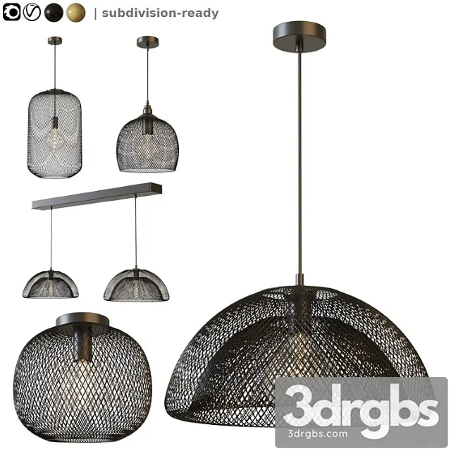 Pendant lights lucide mesh