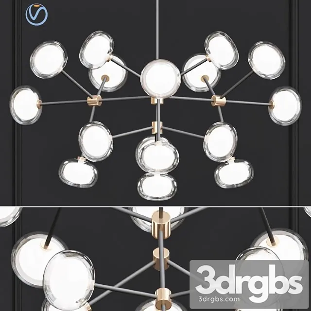 Pendant lights nabila chandelier 3dsmax Download
