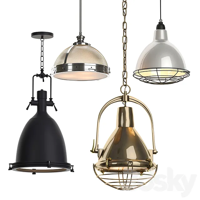 PENDANT SET 2 3ds Max