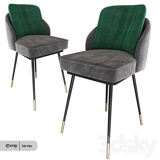 Penelopa stool 3ds Max