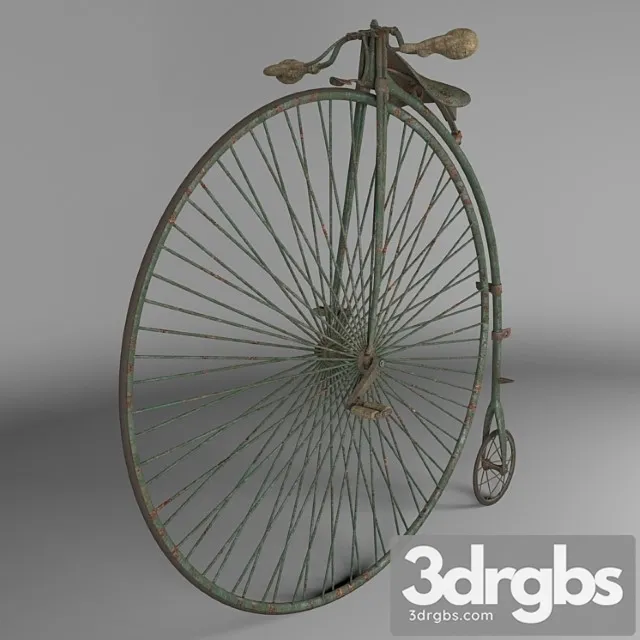 Penny farthing bicycle- 3dsmax Download