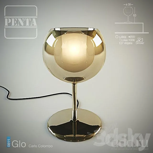 Penta Light _ Glo 3DS Max Model