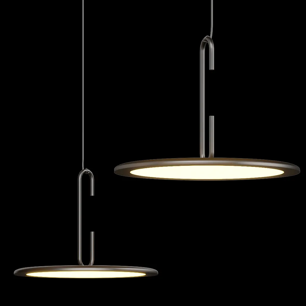 PENTA – Pendant lamp Clip suspension 3ds Max