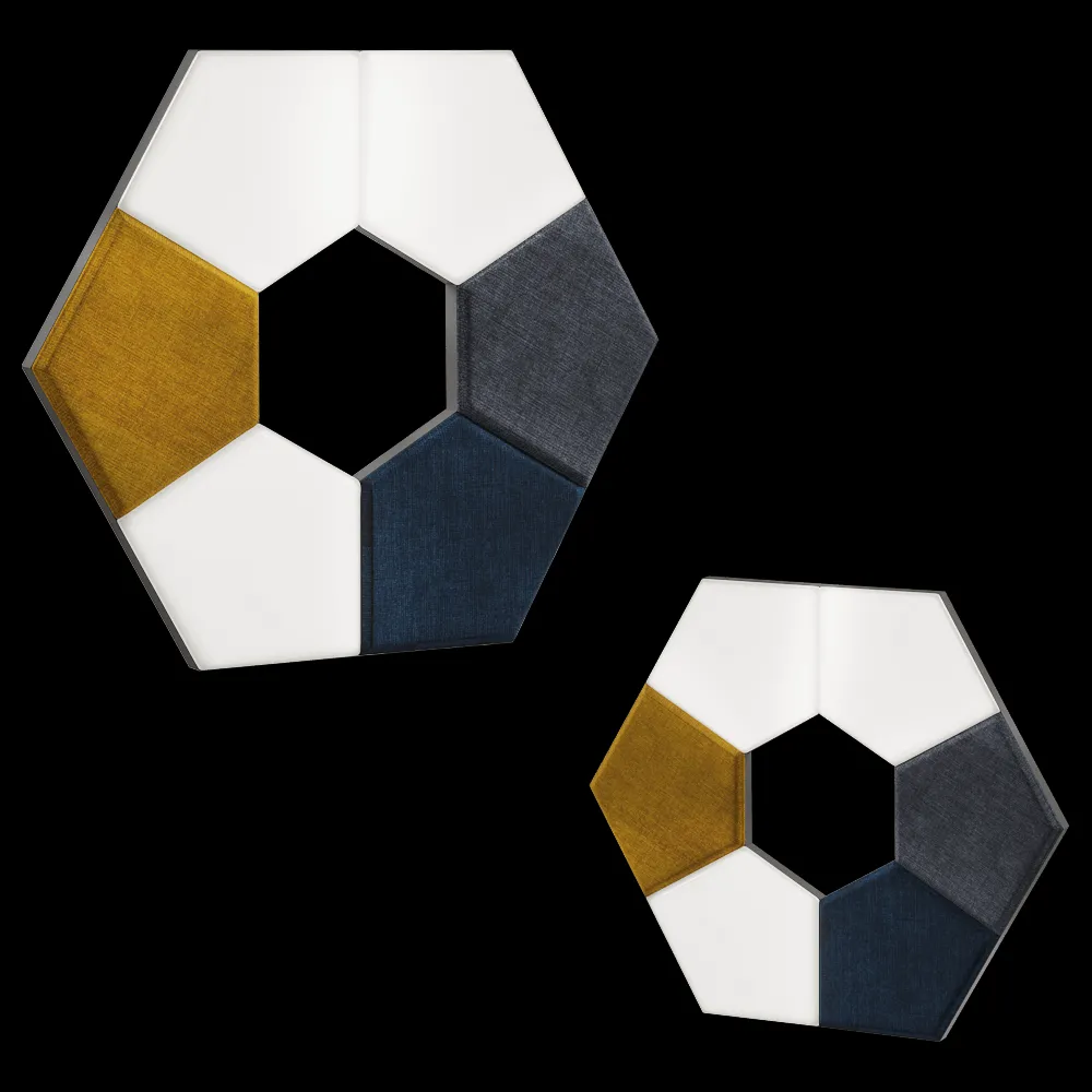 PENTA – Wall panel & lighting Tile 3ds Max