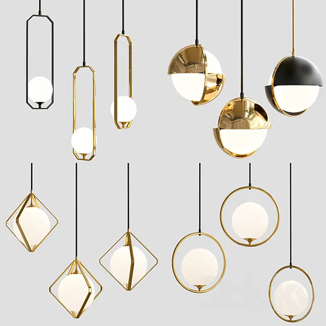 Pentand lamp 4 view 3DS Max Model