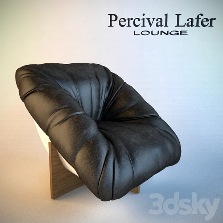Percival Lafer lounge armchair 3DS Max Model