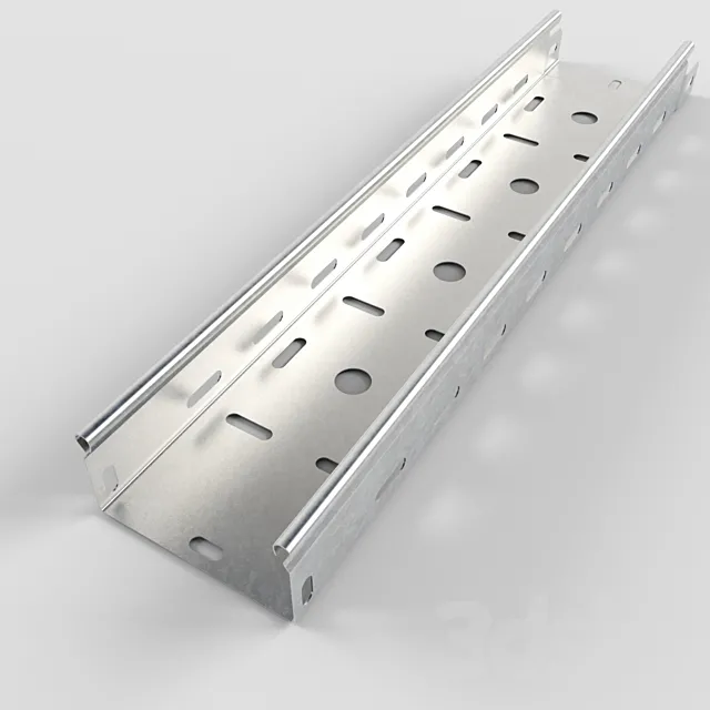 Perforated cable tray ST 3DS Max Model