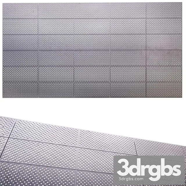 Perforated Metal Panel N6 3dsmax Download