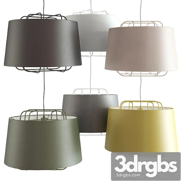 Perimeter large pendant light