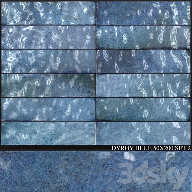 Peronda Dyroy Blue 50×200 Set 2 3ds Max