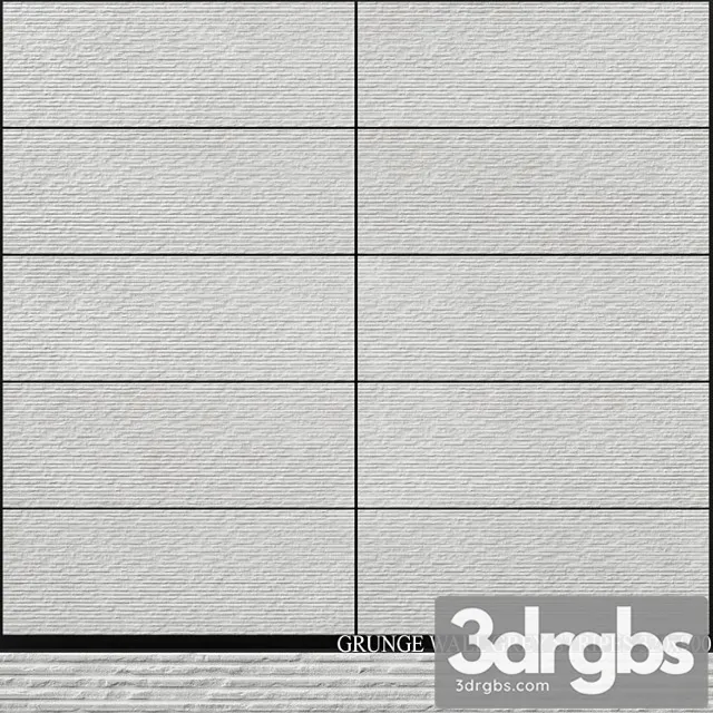Peronda Grunge Wall Grey Stripes 320×900 3dsmax Download