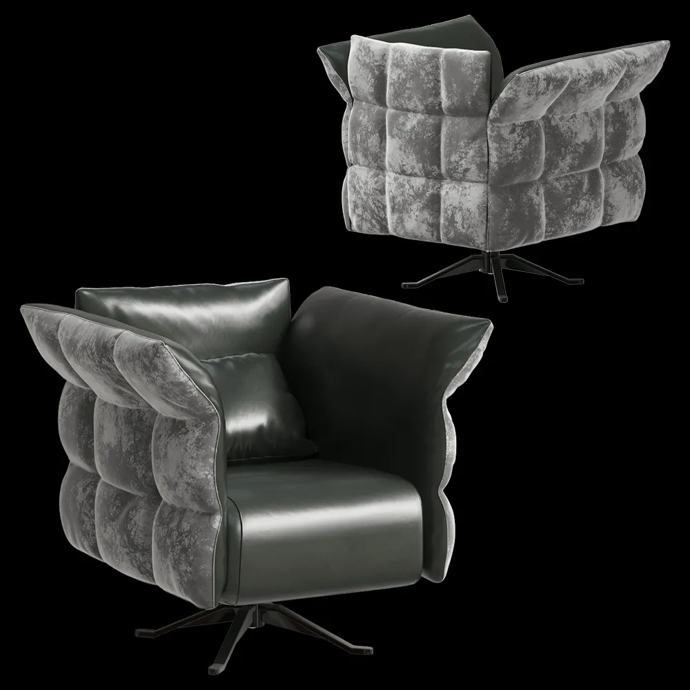 Perozzo – Armchair Eva Due 3ds Max