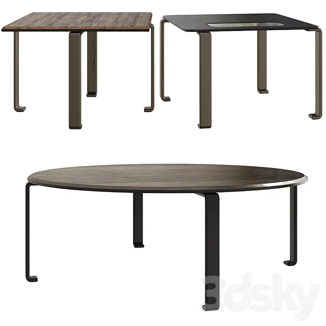 Perry minotti coffee tables 3DSMax File