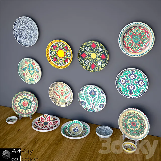 Persian set by Art-Say collection 3DSMax File