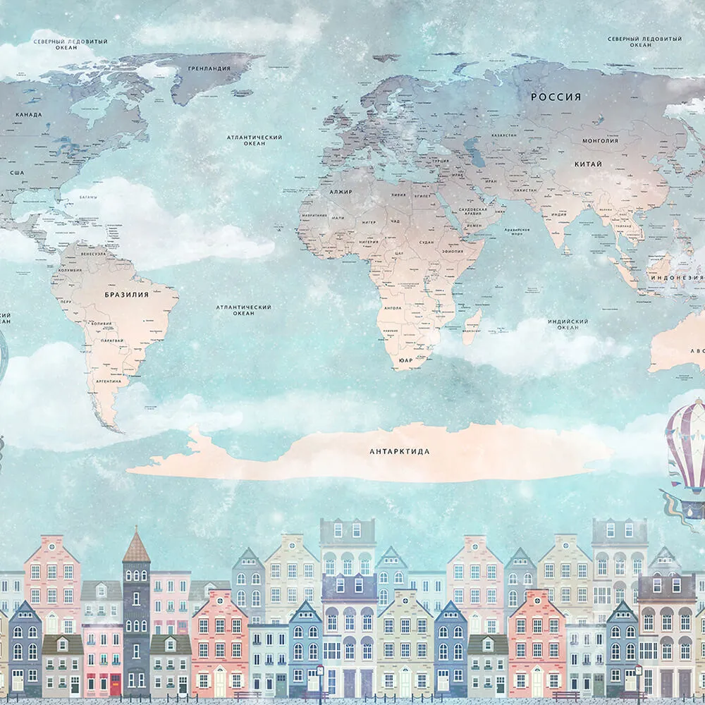 Perspektiva – Wallpaper City Map 3ds Max