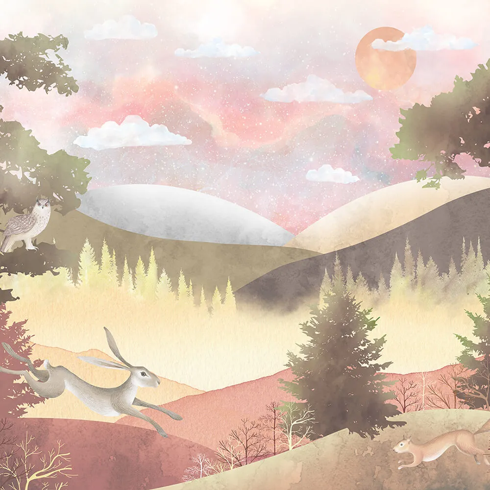 Perspektiva – Wallpaper Forest Stories 3ds Max