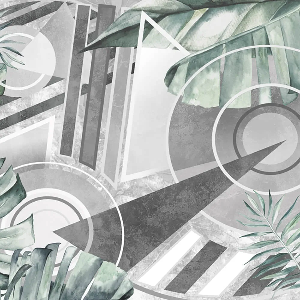 Perspektiva – Wallpaper Geometric leaves 3ds Max