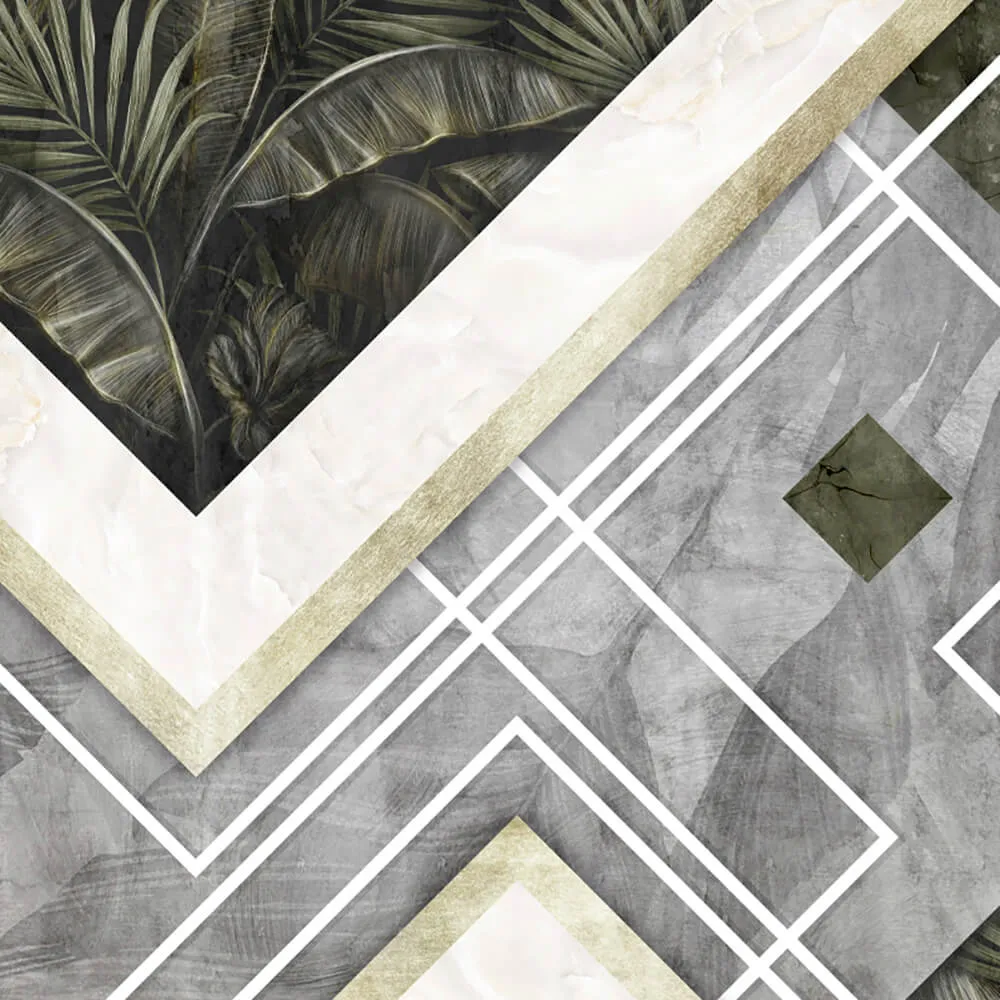 Perspektiva – Wallpaper Tropical geometry 3ds Max