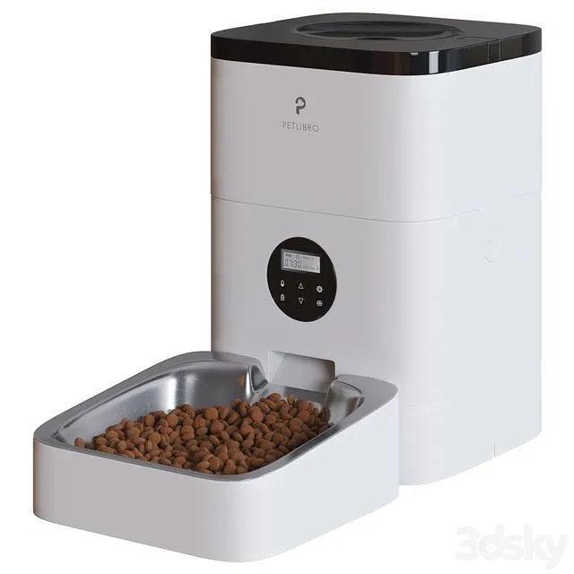 Petlibro Automatic Petfeeder 3dsMax Model