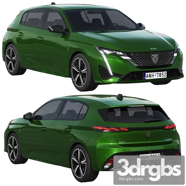 Peugeot 308 hybrid 2022