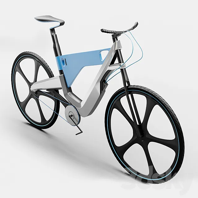 peugeot bike 3DS Max Model