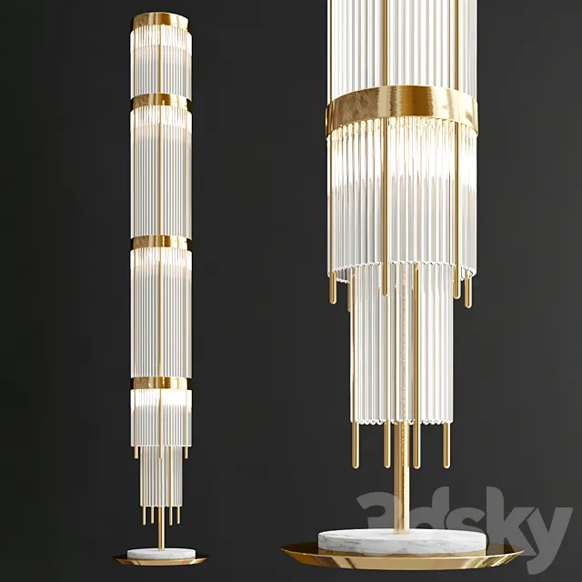 PHARO Floor lamp 3ds Max