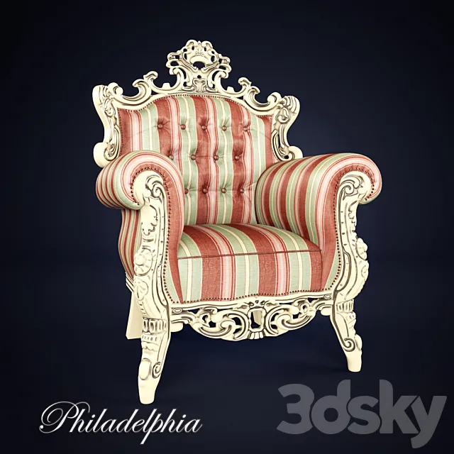 Philadelphia 3DS Max Model