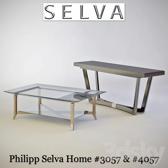 Philipp Selva Home # 3057 & # 4057 3DSMax File