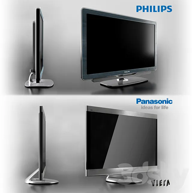 Philips and Panasonic 3DS Max Model