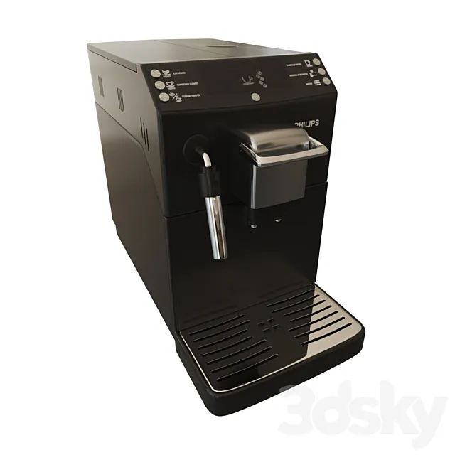 Philips Coffee Machine 3ds Max