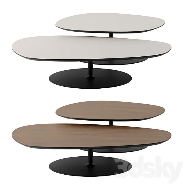 Phoenix coffee tables by Moroso 3DSMax File