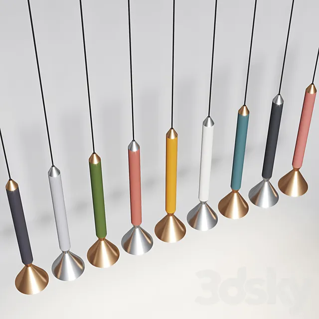 Pholc APOLLO 39 PENDANT 3DS Max Model